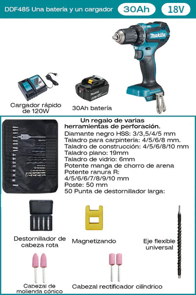 🔫 TALADRO 98v MAKITA 🔫 PAGO CONTRAENTREGA 🚚+ ENVÍO GRATIS ✈️