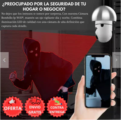 🚚 PAGO CONTRAENTREGA 🚚 Cámara De Seguridad 360wifi + ENVÍO GRATIS ✈️